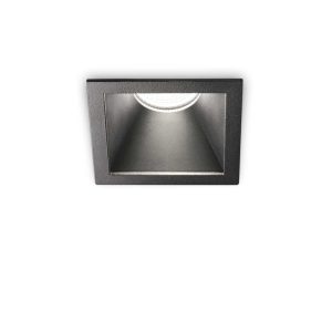 Downlighter Game Square black IP40