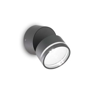 Zidna svjetiljka Omega antracit 3000k IP54