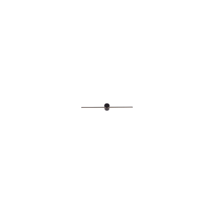 Zidna svjetiljka Pin black IP44