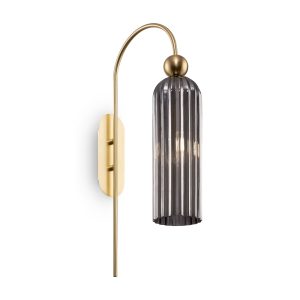 Zidna svjetiljka Antique black & gold